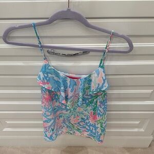 Lilly Pulitzer Vibrant Camisole - Blue and Pink